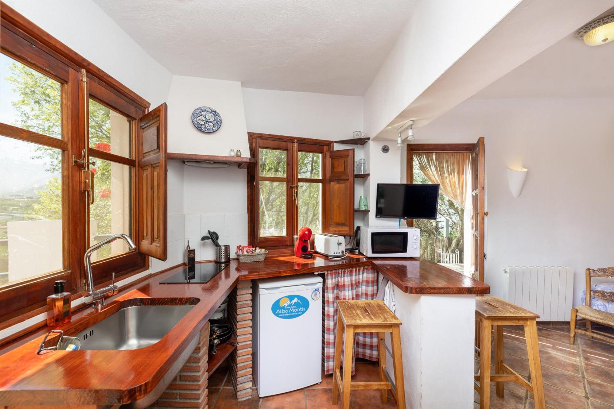 Casa Rural Alba Montis Guejar-Sierra Bagian luar foto